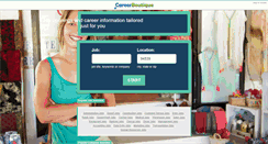 Desktop Screenshot of careerboutique.com